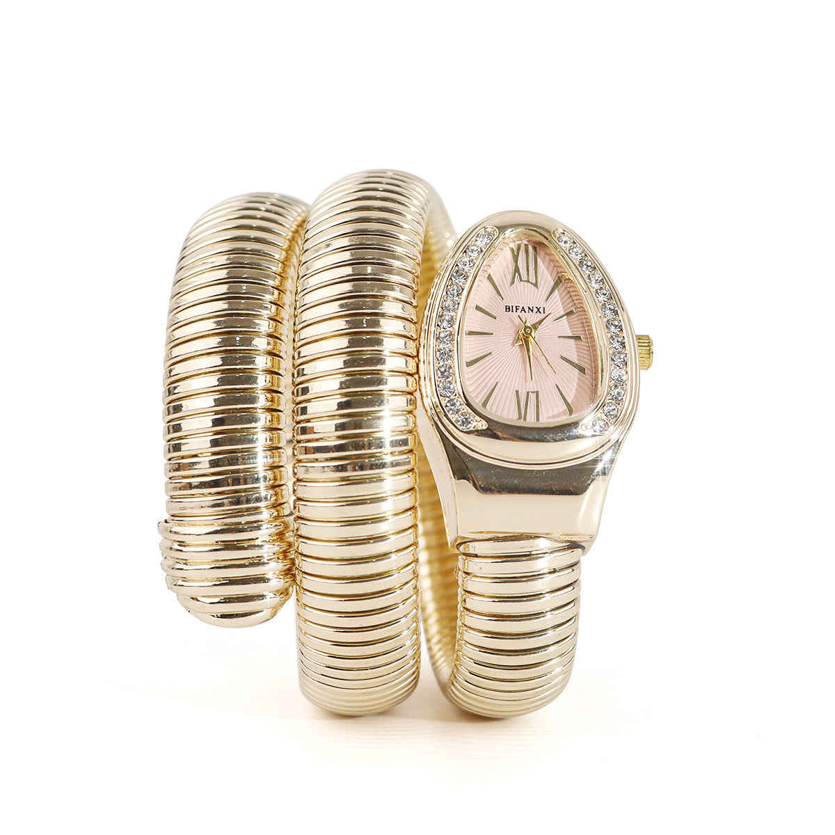 BIFANXI cross-border snake watch ladies fashion bracelet watch creative quartz watch personalized bracelet watch wholesale